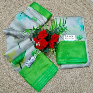 fancy silk cotton type saree collection