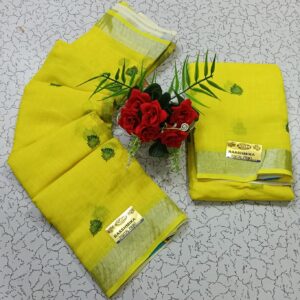 trending fancy lilen cotton sarees