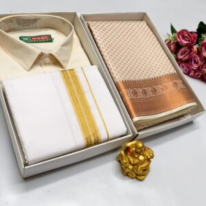 kanchipuram silk sarees& cotton dotis, shirts